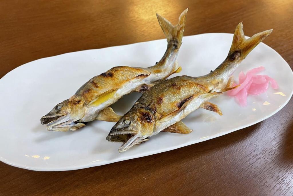 鮎の塩焼き