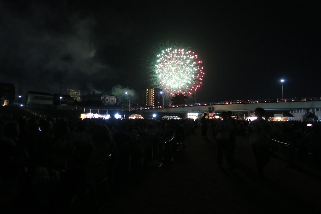 乙川の花火