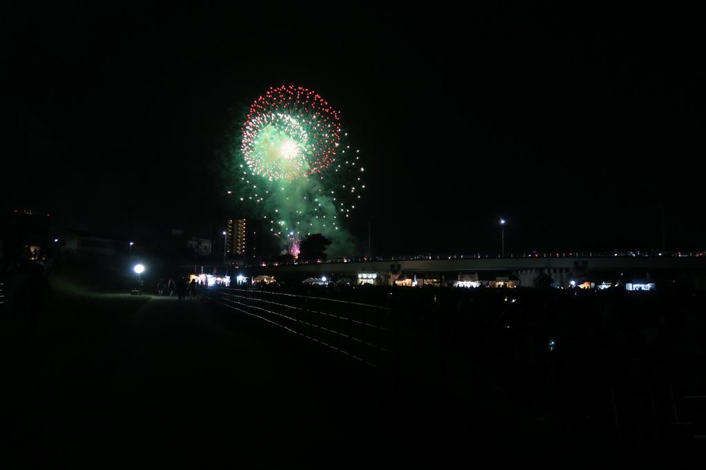 乙川の花火