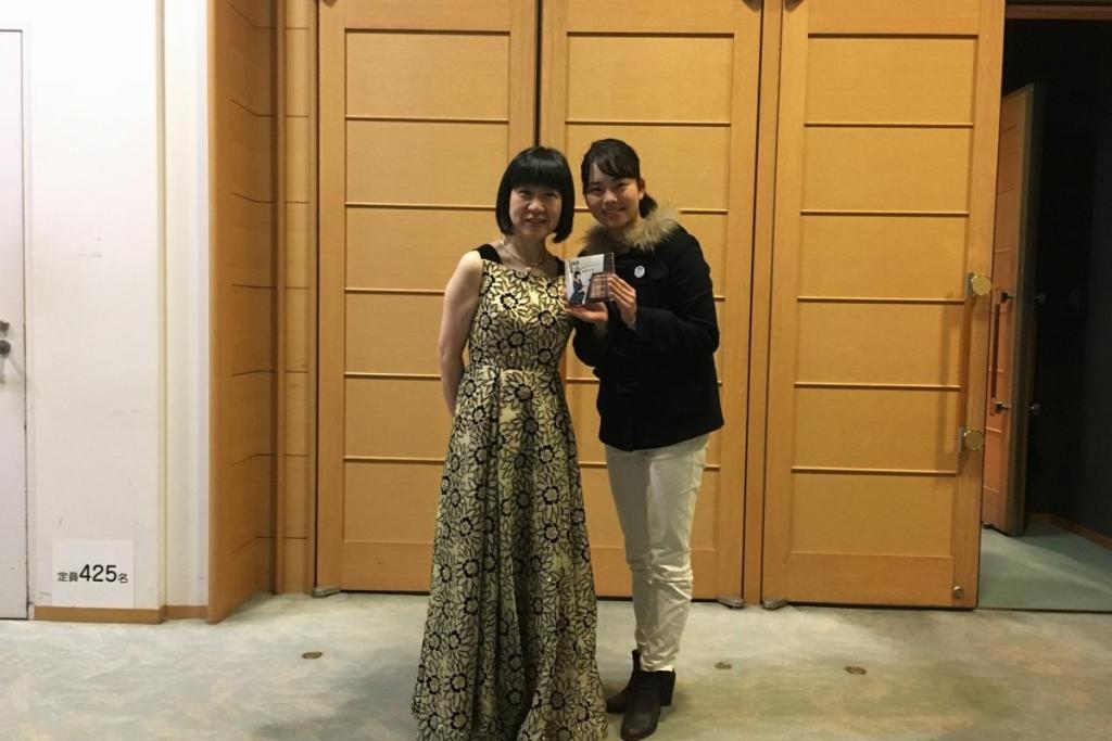 守屋純子さんとパチリ☆