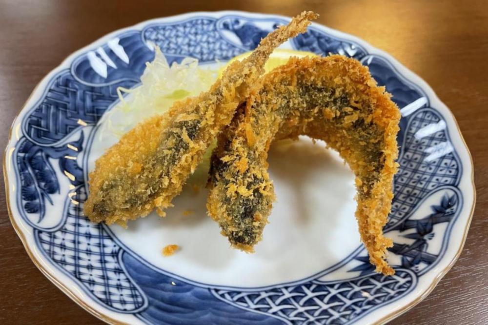 鮎のフライ