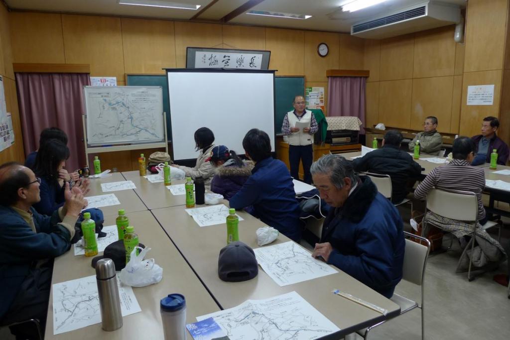 衣笠市民館での説明