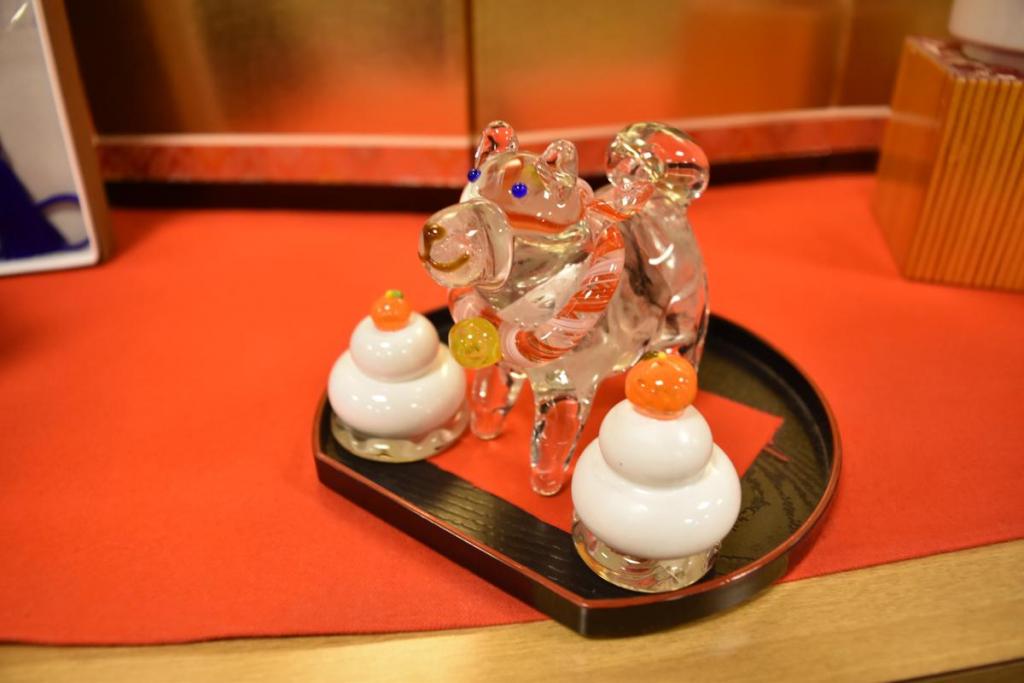 廃瓶を再利用したリサイクル品ですが、透明度は抜群！