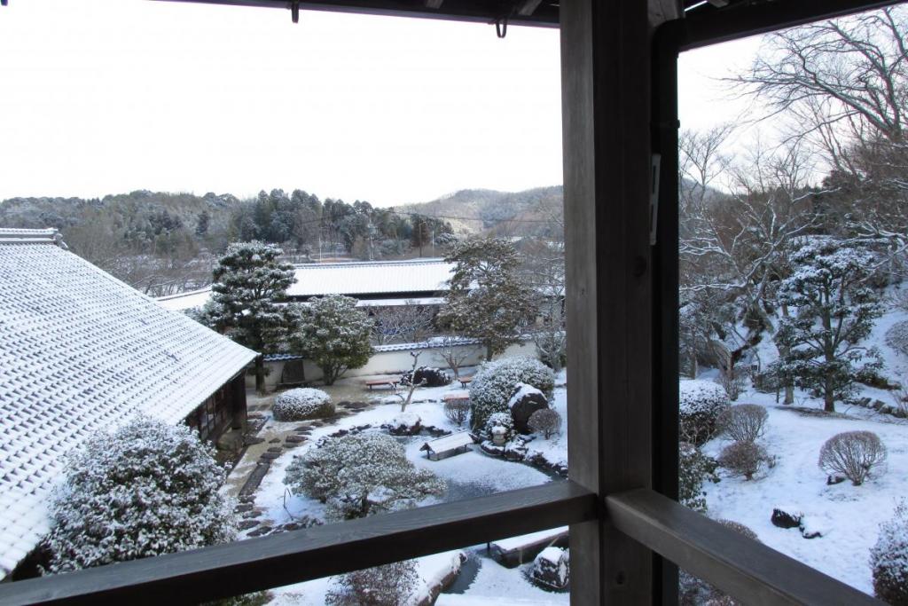 金鳳亭から見る雪景色。