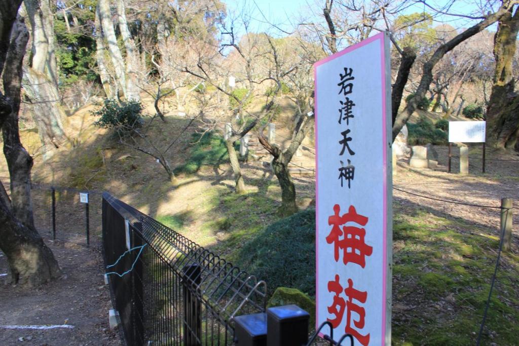 岩津天満宮さんには「梅苑」があります。