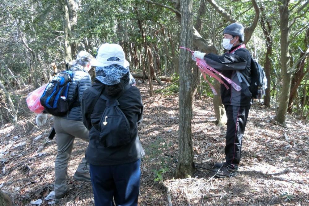 登山用ルートの整備は最小限に