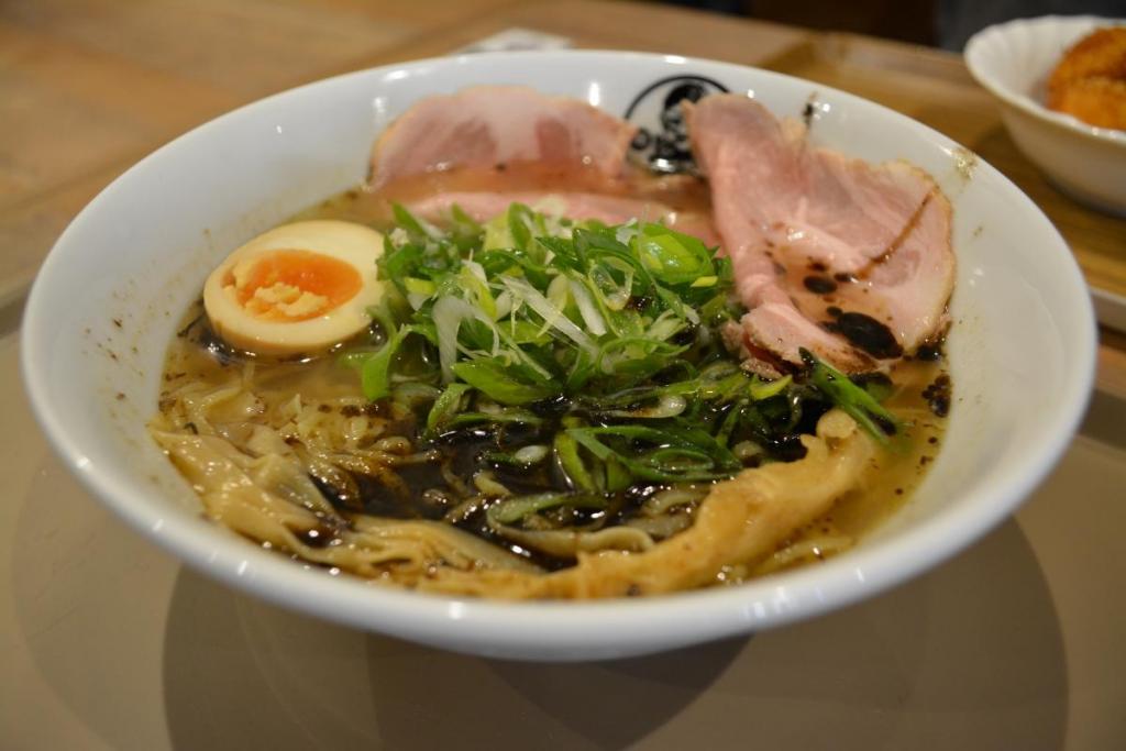 岡崎おうはんを使った塩ラーメン！