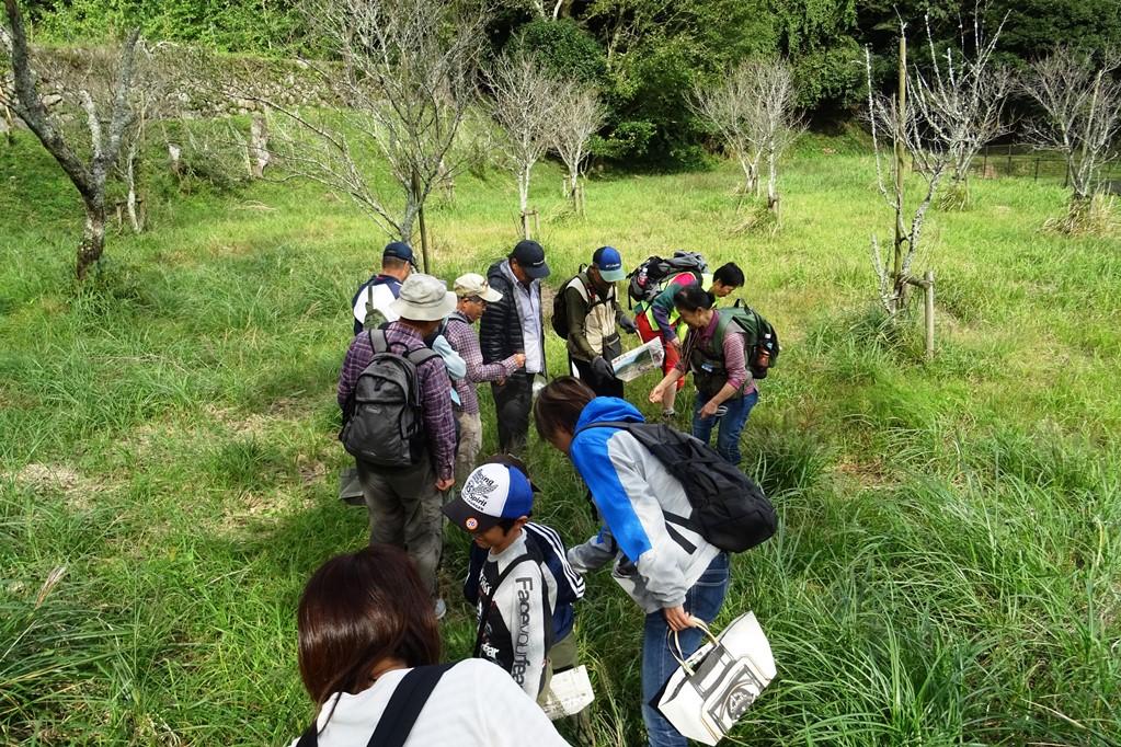 ホタル学校の裏側からスタートします