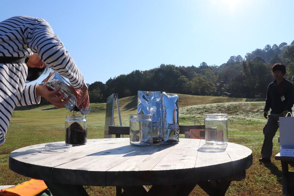キャンプコーヒーの準備