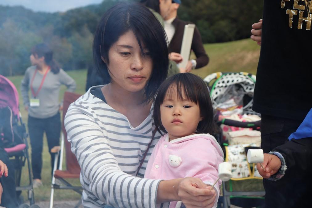 上手に焼けたか親子で吟味