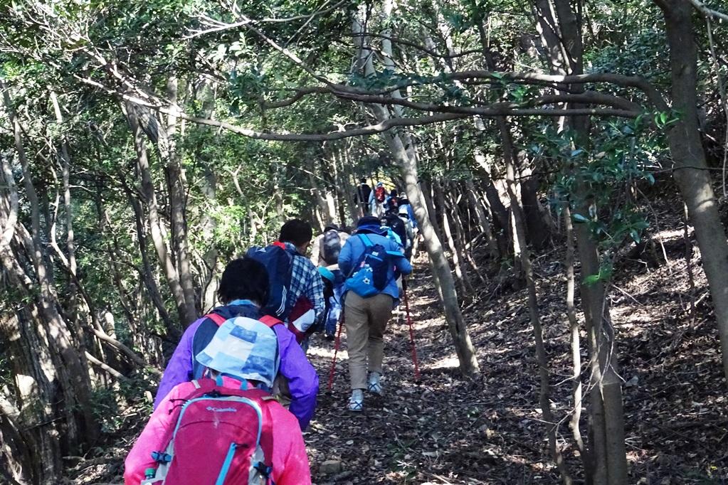 山頂まであと少し！