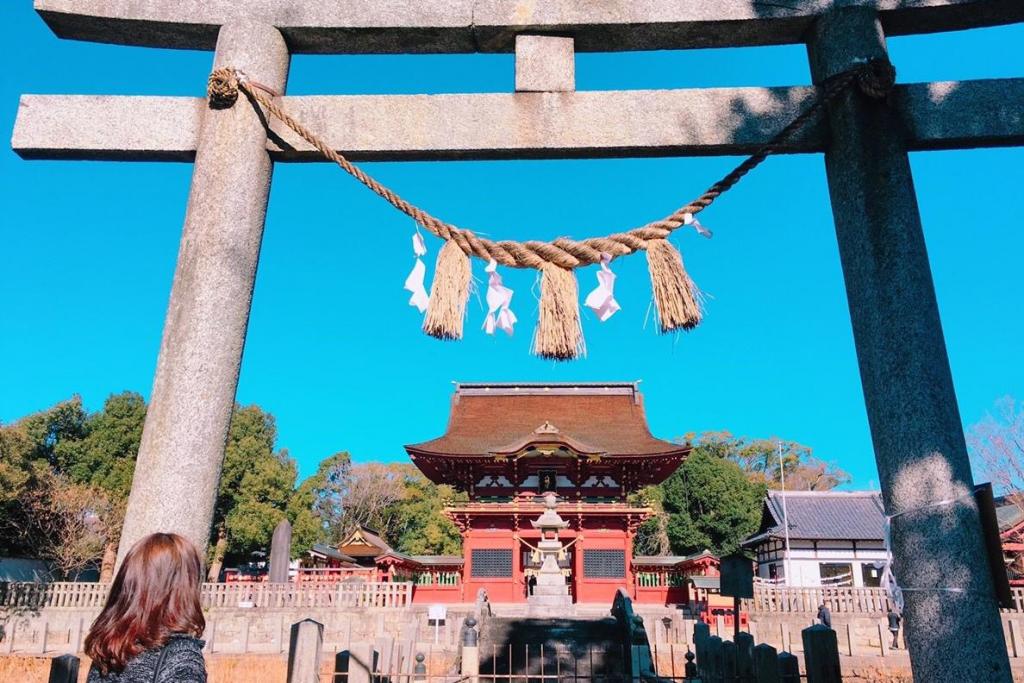 明神鳥居も国の重要文化財