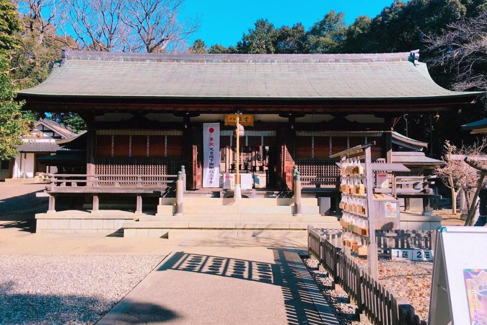 上地町「上地八幡宮」