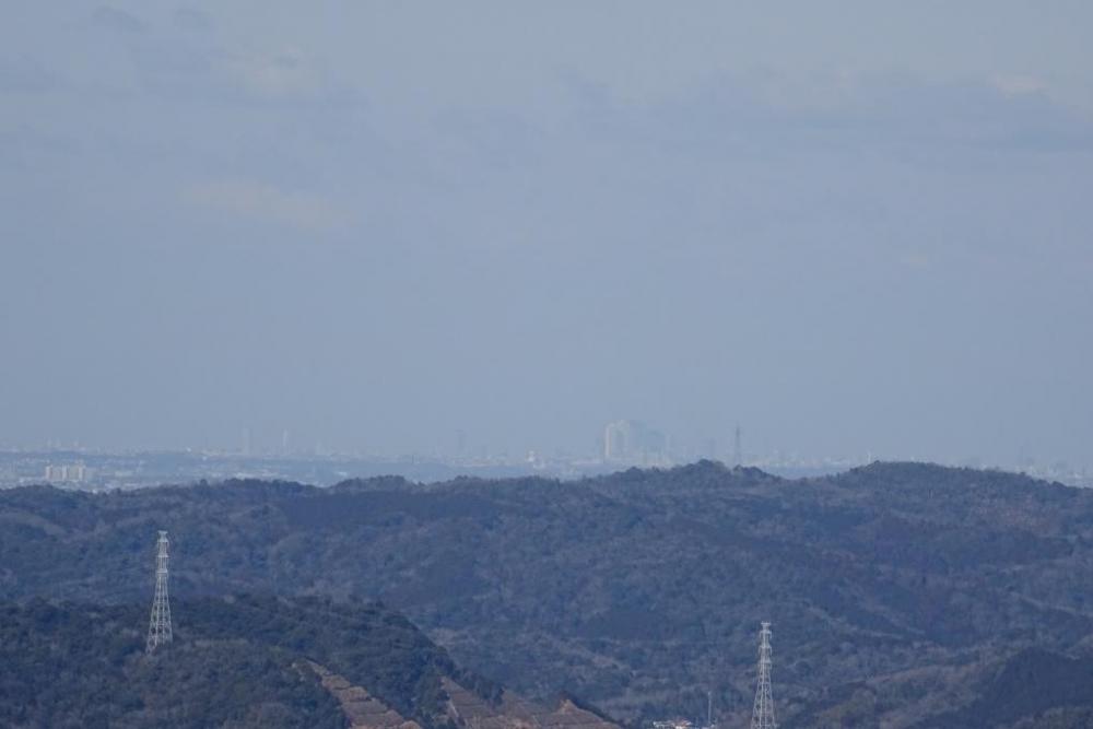 名古屋の高層ビル群が見えます