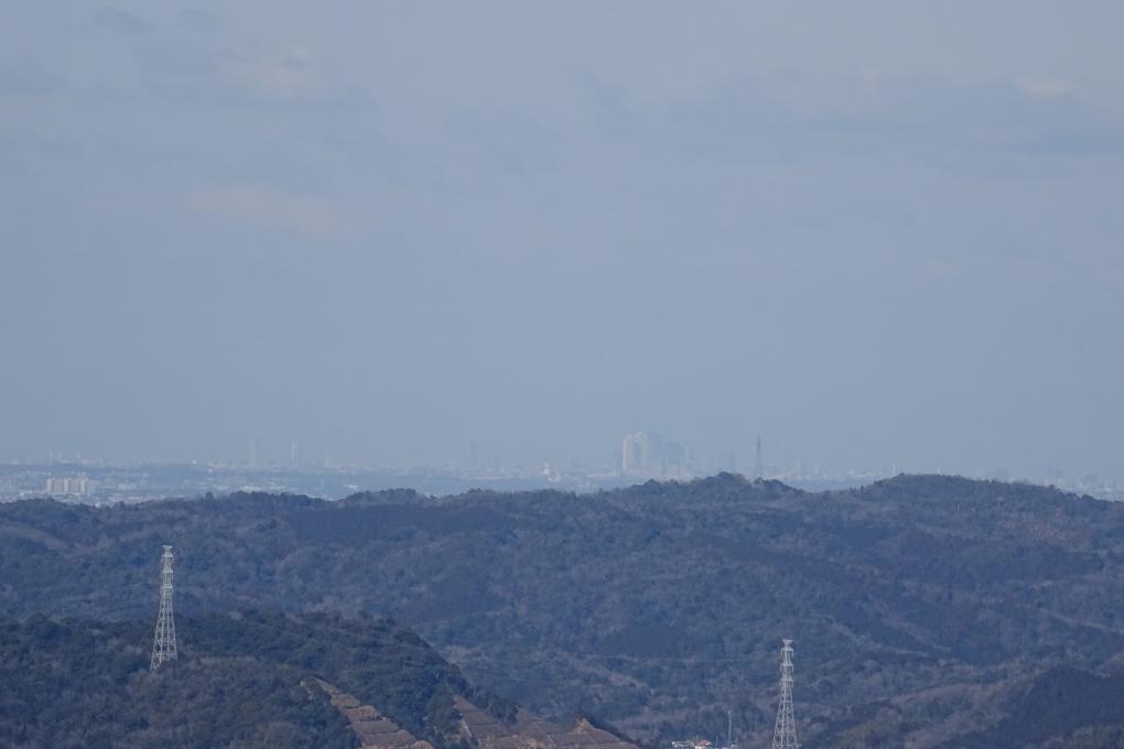 名古屋の高層ビル群が見えます