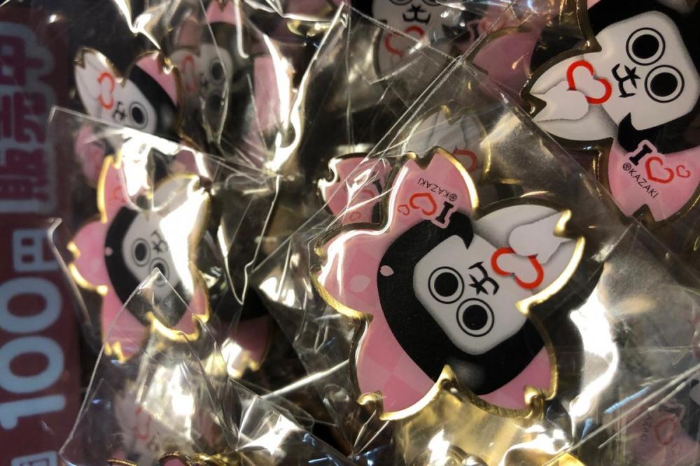オカザえもん桜ピンバッチ 売り切れました！御礼！！｜新着情報｜奥殿