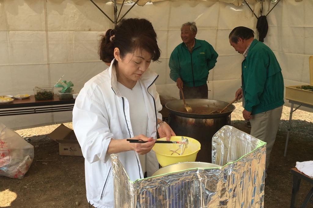 山菜の揚げ物