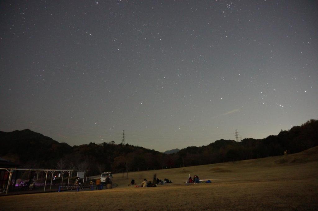 わんパークの夜空