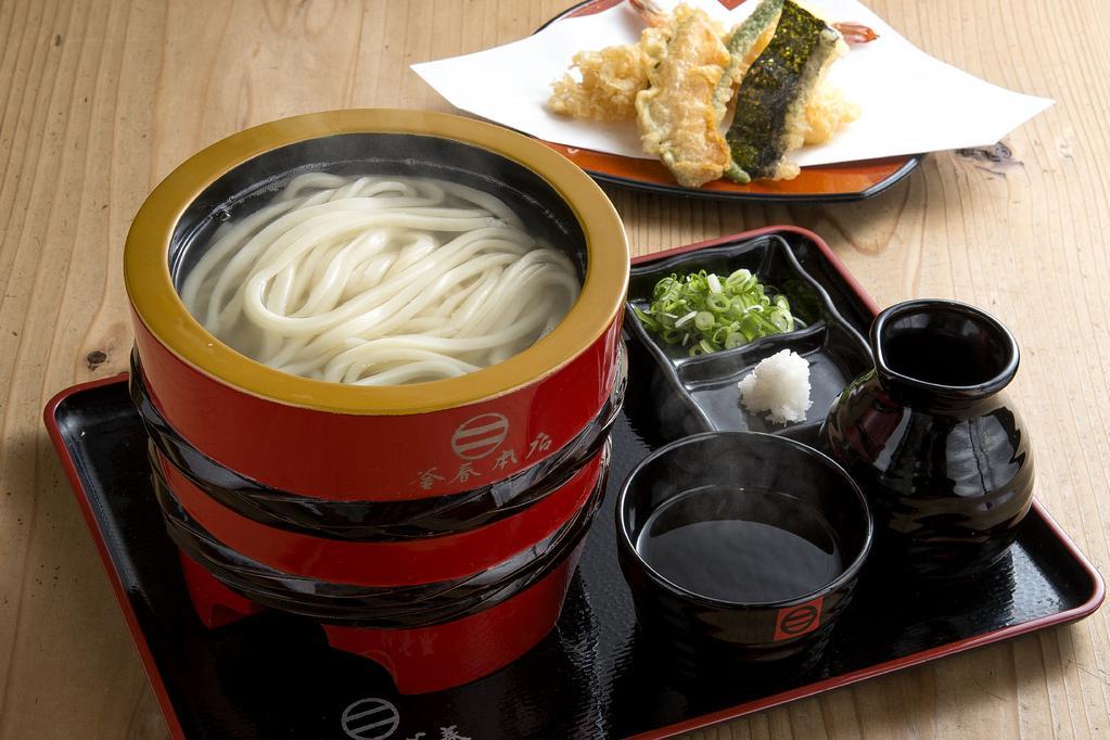 名代「釜揚げうどん」