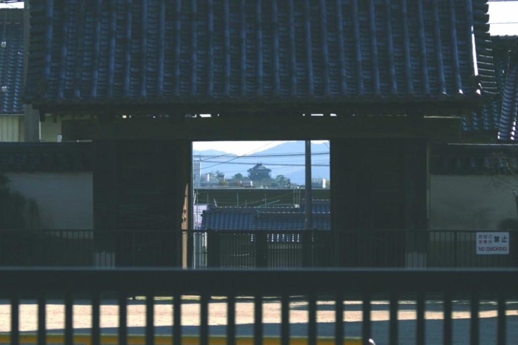大樹寺～岡崎城の約３㎞間、眺望を遮るものがない景観「ビスタライン」