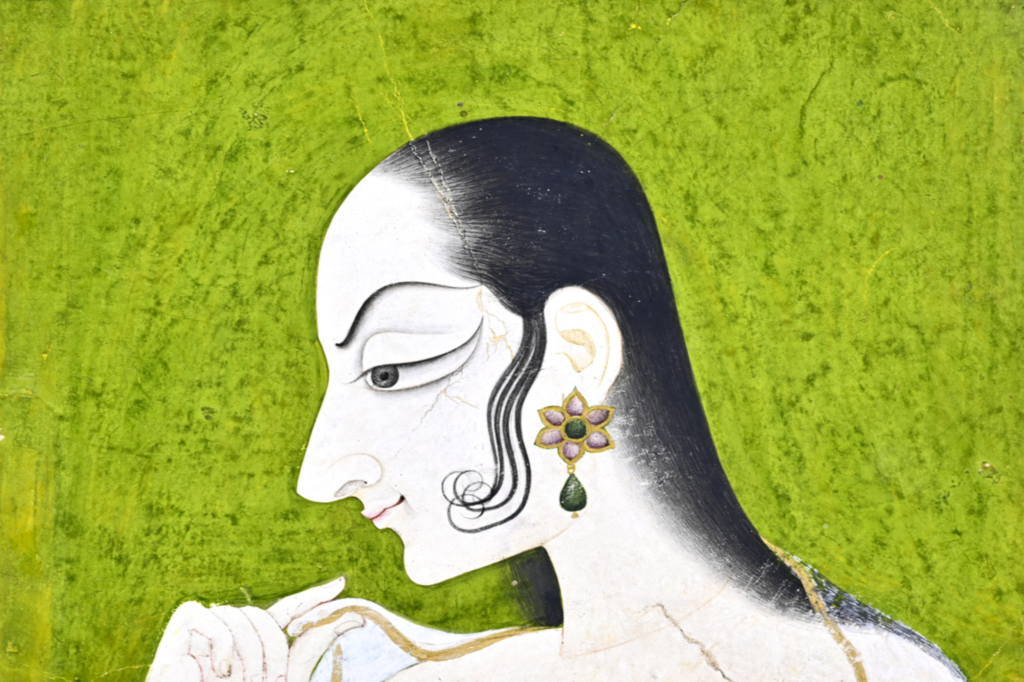 《バニ・タニの肖像》－キシャンガル派ー1760－70年頃