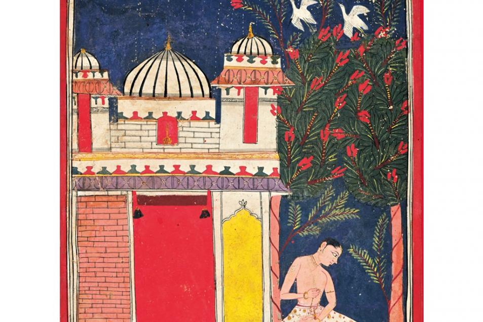 《ｸﾓﾄﾞﾗｰｷﾞﾆ（楽曲絵より）》ーﾏﾙﾜ地方ﾅﾙｼﾝｶﾞﾙまたはﾏﾙﾜのｽﾘﾅｶﾞﾙー1640年頃