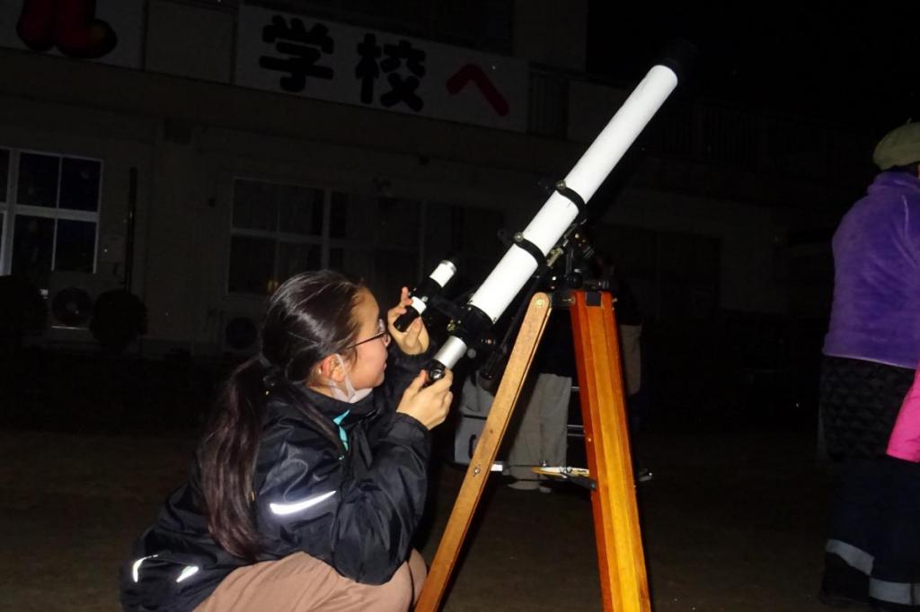 天体望遠鏡の使い方練習