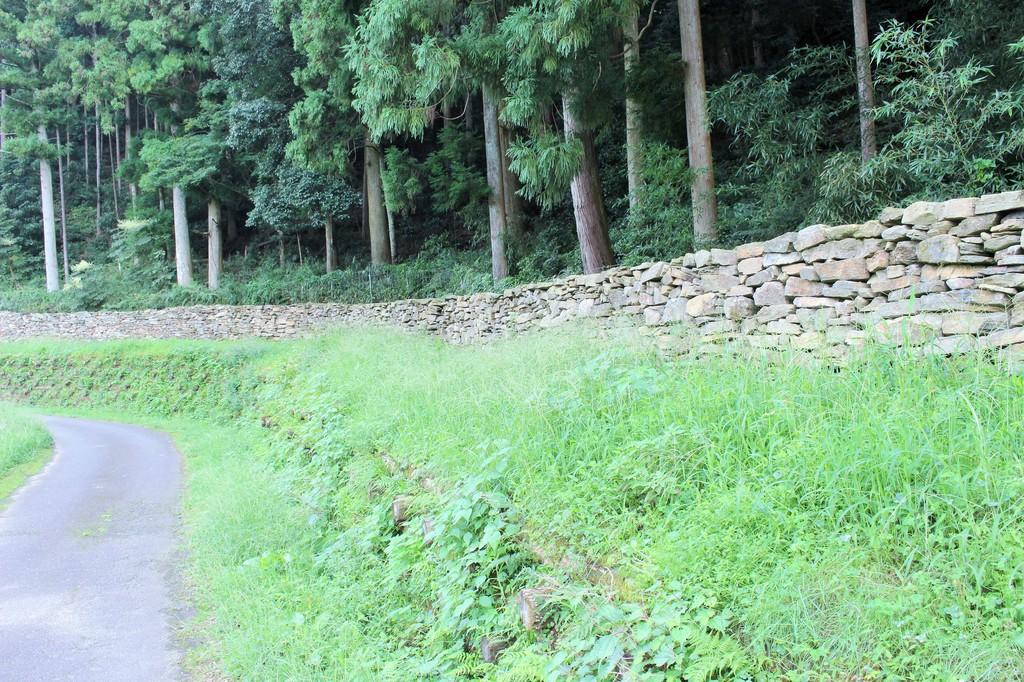 万足平の猪垣