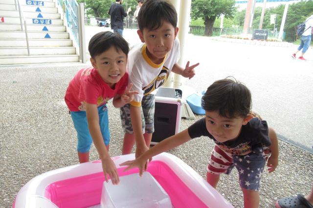 納涼 氷柱 水遊び体験 イベント 南公園 岡崎おでかけナビ 岡崎市観光協会公式サイト
