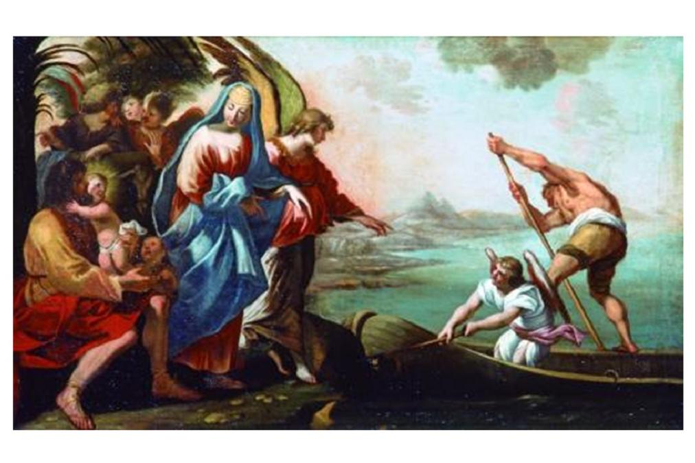フランソワ・ペリエ〈聖家族の船出〉17世紀
