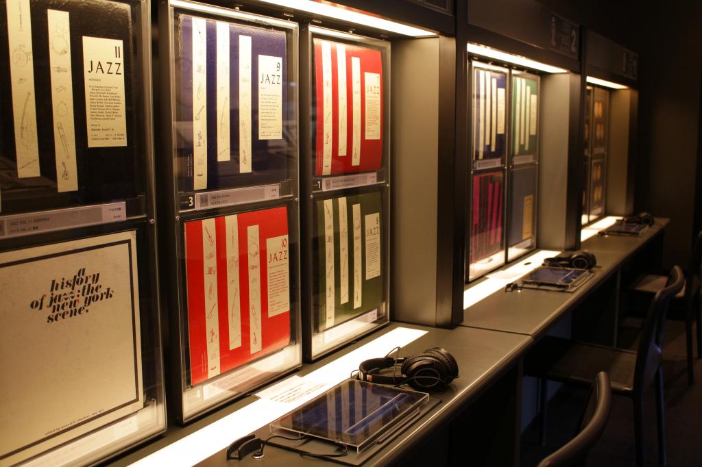 内田修ジャズコレクション 展示室
