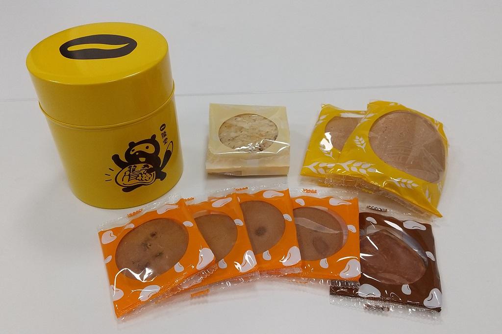 一隆堂：タヌキ缶