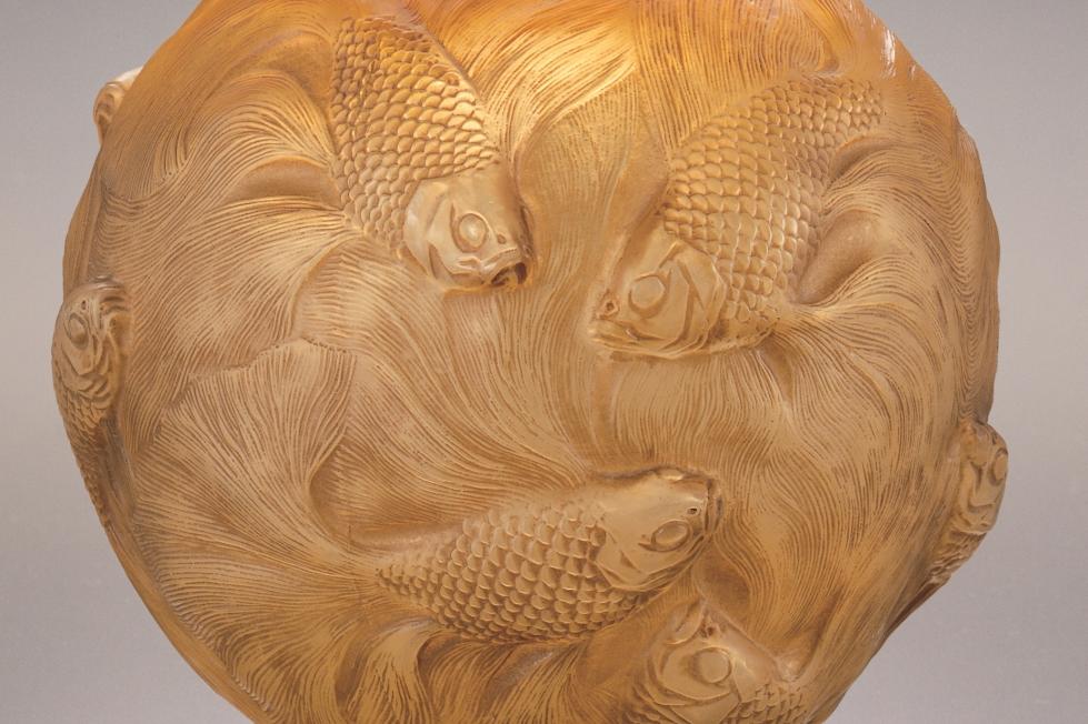 花瓶《フォルモーズ》1924年、北澤美術館所蔵、撮影：清水哲郎