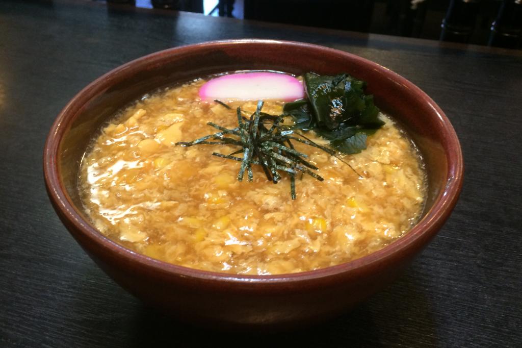 おかざきソウルフード「もろこしうどん」