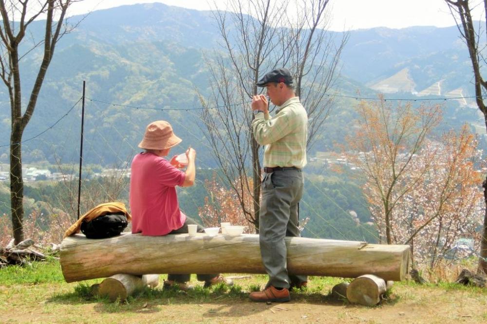 遠くの山まで見渡せる絶景ポイント！