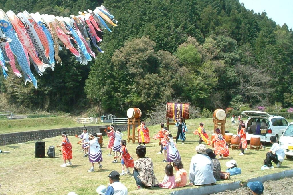 以前は乙川沿いでイベントを開催していました