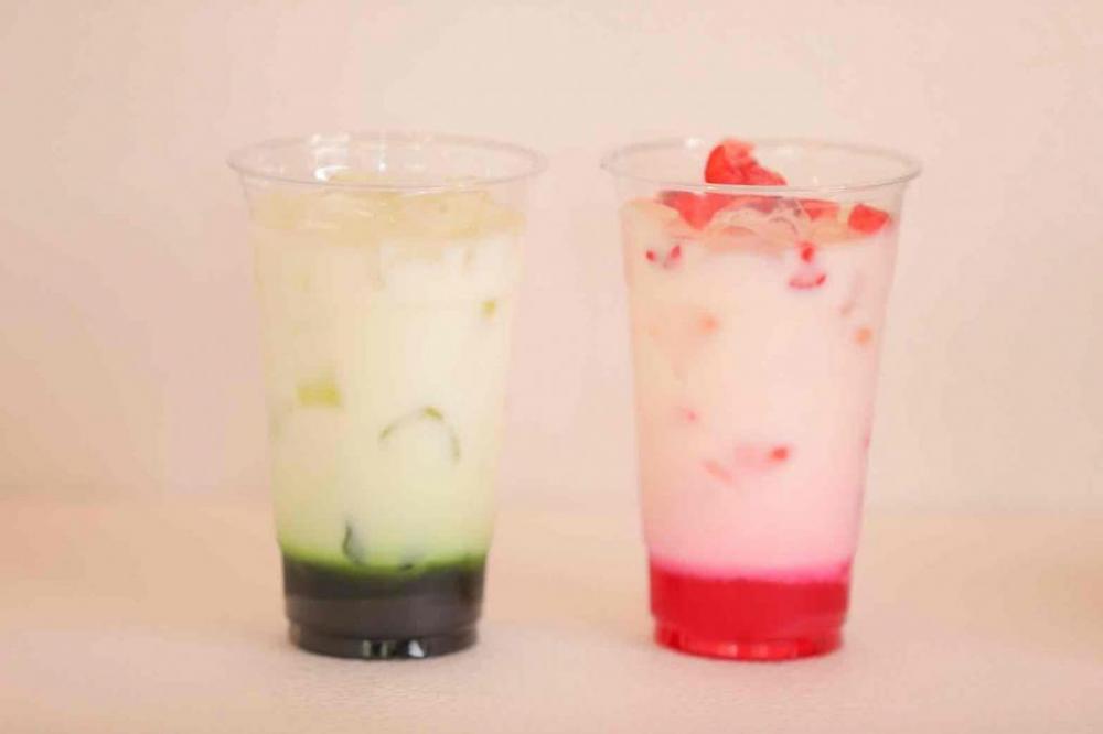 抹茶ミルク・いちごミルク