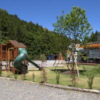 乙女川キャンプ場　焚き火