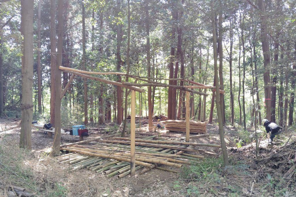 活動拠点整備中