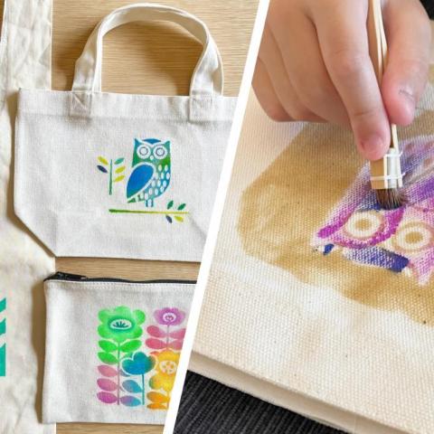 【夏休み自由研究】自分だけの宝物！伝統の技でオリジナルバッグを染めよう！