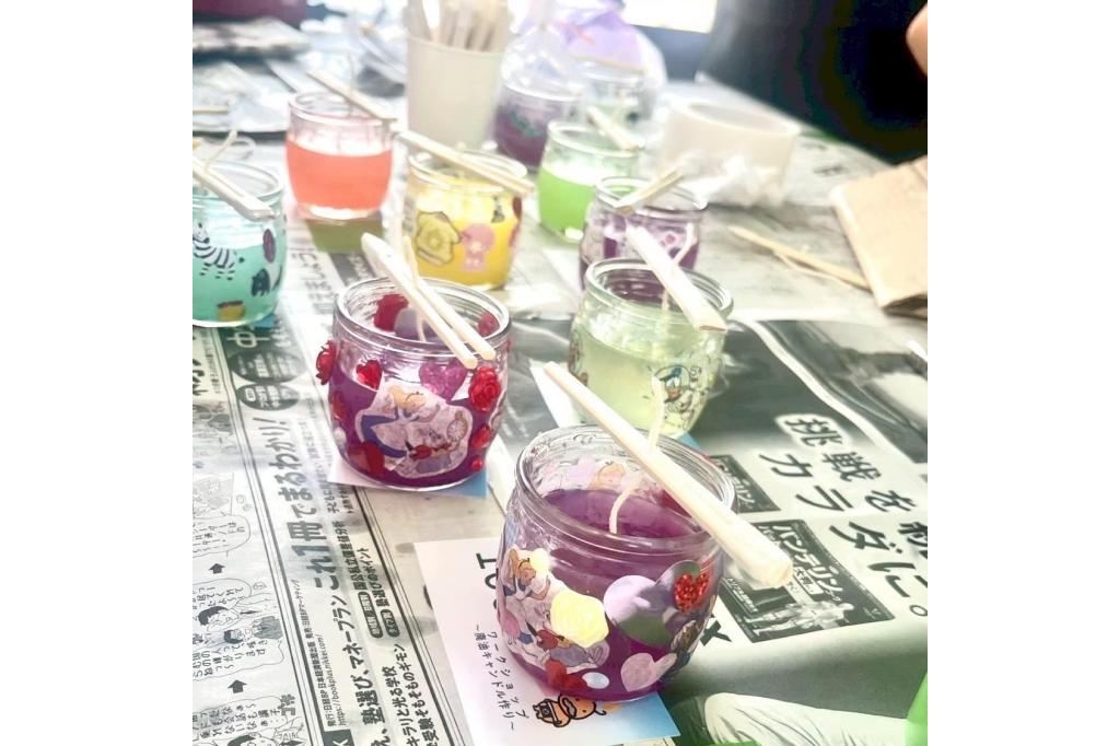 廃食用油キャンドル作り体験 ※事前予約制