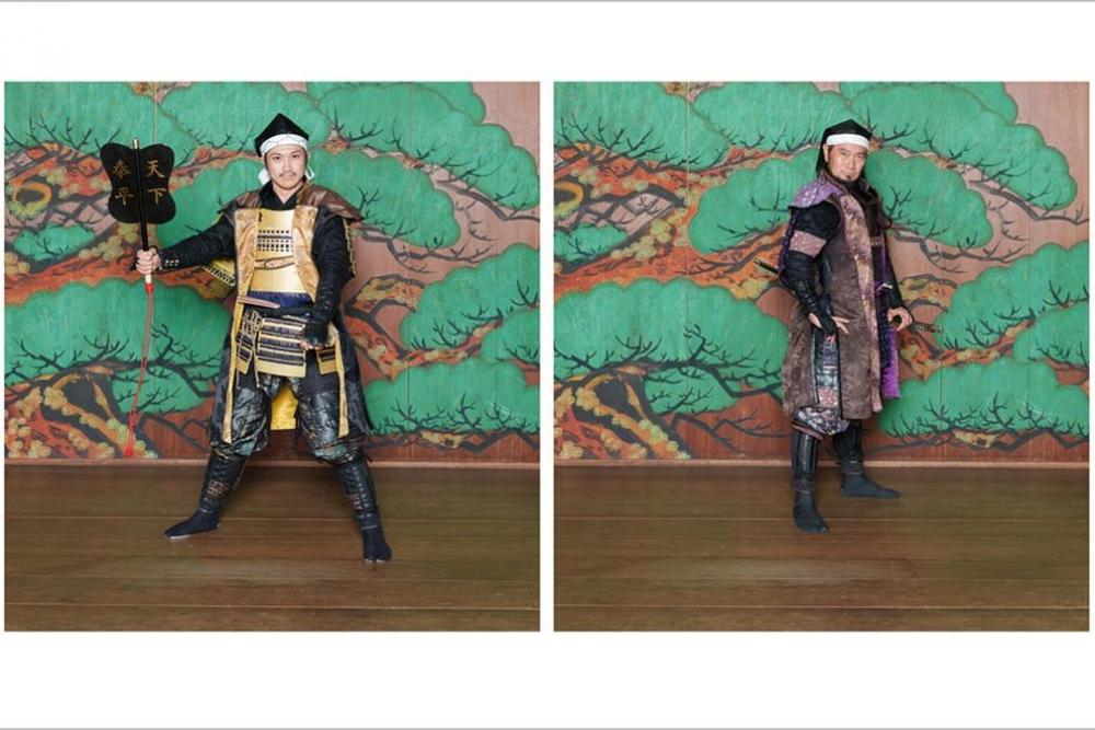 グレート家康公「葵」武将隊　徳川家康、榊原康政