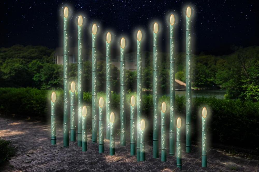 竹灯籠イメージ図