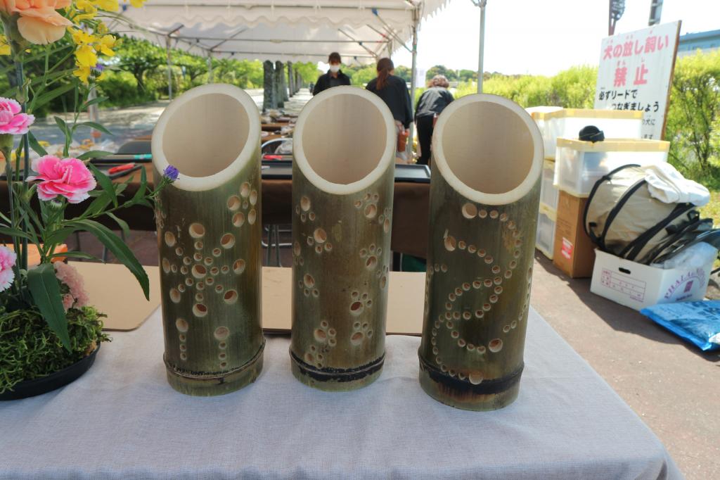 竹灯籠づくり　※デザインは変わる場合があります