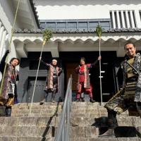 岡崎城すす払い　