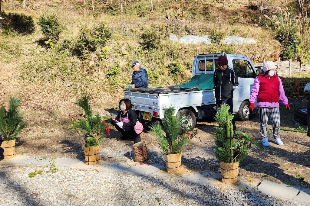 三尺門松（12月）