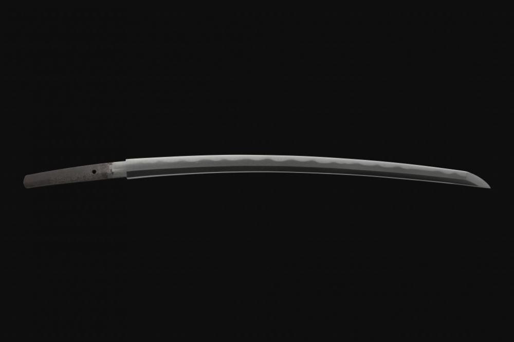 脇指 銘 龍城臣吉達作/安政四年八月日（当館蔵・後期展示）