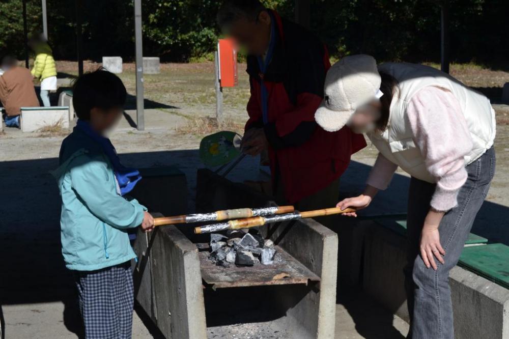 アウトドアお菓子づくり