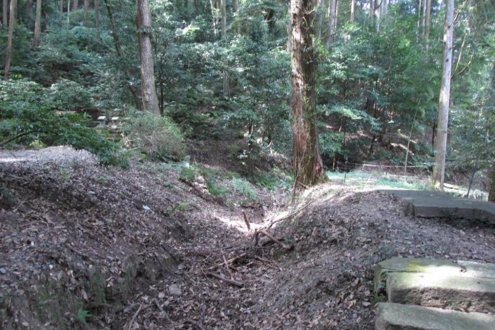 土塁の遺構