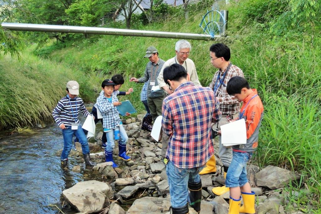 第2回（第１部ではホタルが生息する川を調査します）